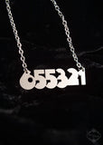 655321 Clockwork Orange Alex Necklace in stainless steel